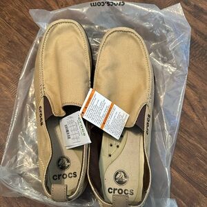 Men’s canvas crocs